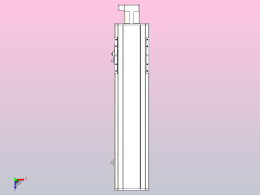 MTH14标准螺杆滑台[MTH14-L#-400-BC-P20-C3]俯视缩略图