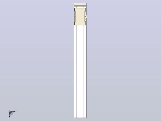 滚珠丝杠直线轴带导轨全封闭TPA-HCR-220D-3210C-L1600-MP-C-P1K-N3俯视缩略图