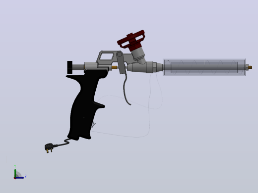 solidworks发泡剂左视缩略图