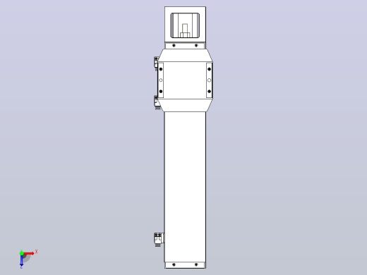 钢基模组TPA-KCR-8610C-440A1-M-F0S2俯视缩略图