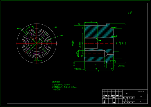 XB01FO-500轴向柱塞定量马达（CAD+说明书）缩略图