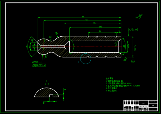 XB01FO-500轴向柱塞定量马达（CAD+说明书）缩略图