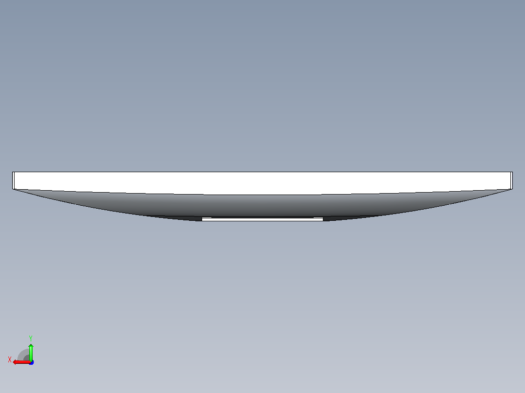戴尔显示器SE2222H 3D 模型后视图
