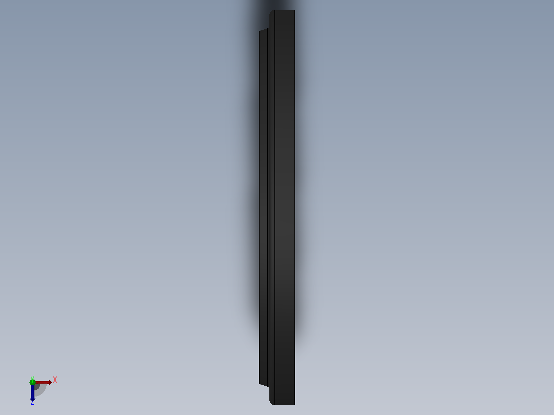AH型ULTRATHAN金属骨架防尘圈(JIS)[AH130AZ5071]俯视图