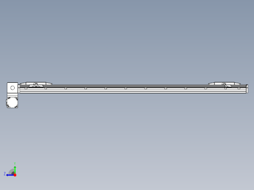 皮带直线轴双滑块型TPA-GCBS-150-P80-L575-LP-M75-N3右视缩略图