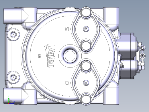 VALEO TM43压缩机左视缩略图