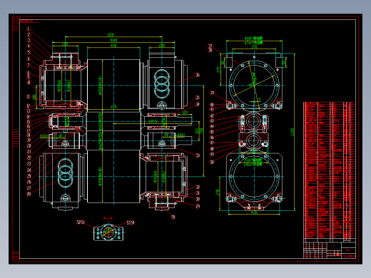 连轧辊系图全套30张
