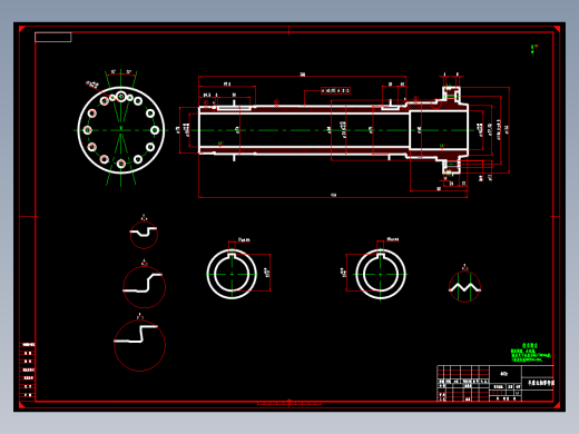 Q014-CA6140车床主轴加工工艺及数控加工编制的程序设计