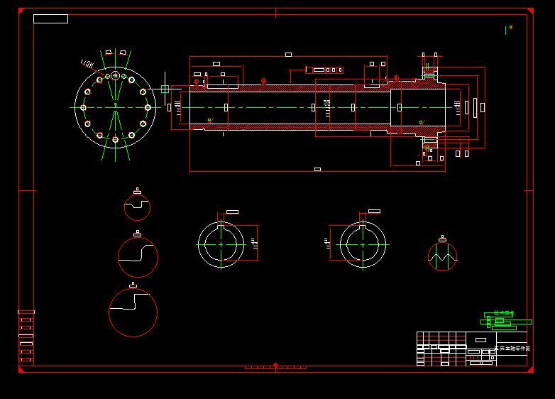 Q014-CA6140车床主轴加工工艺及数控加工编制的程序设计