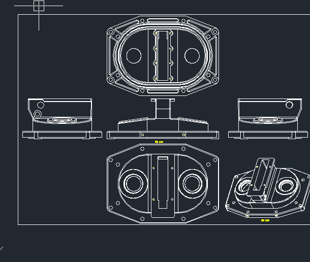 DW8-35Ⅱ“箱盖”零件【优秀含CAD图纸】