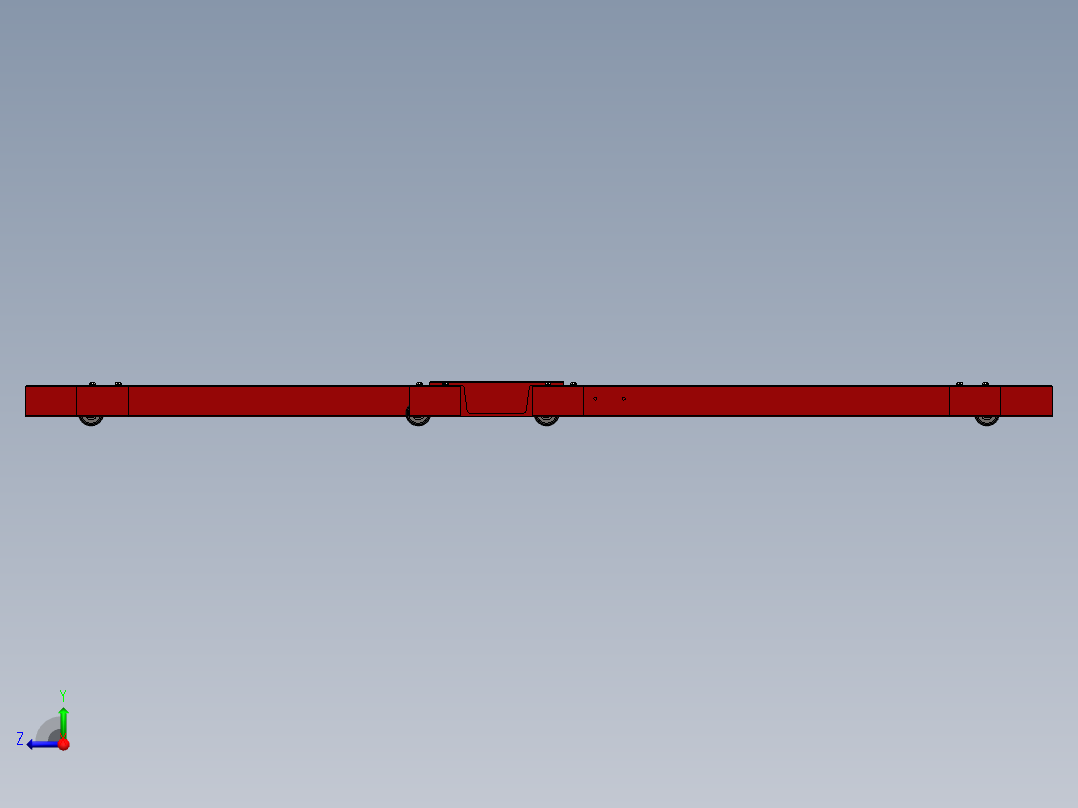 自动台车右视图