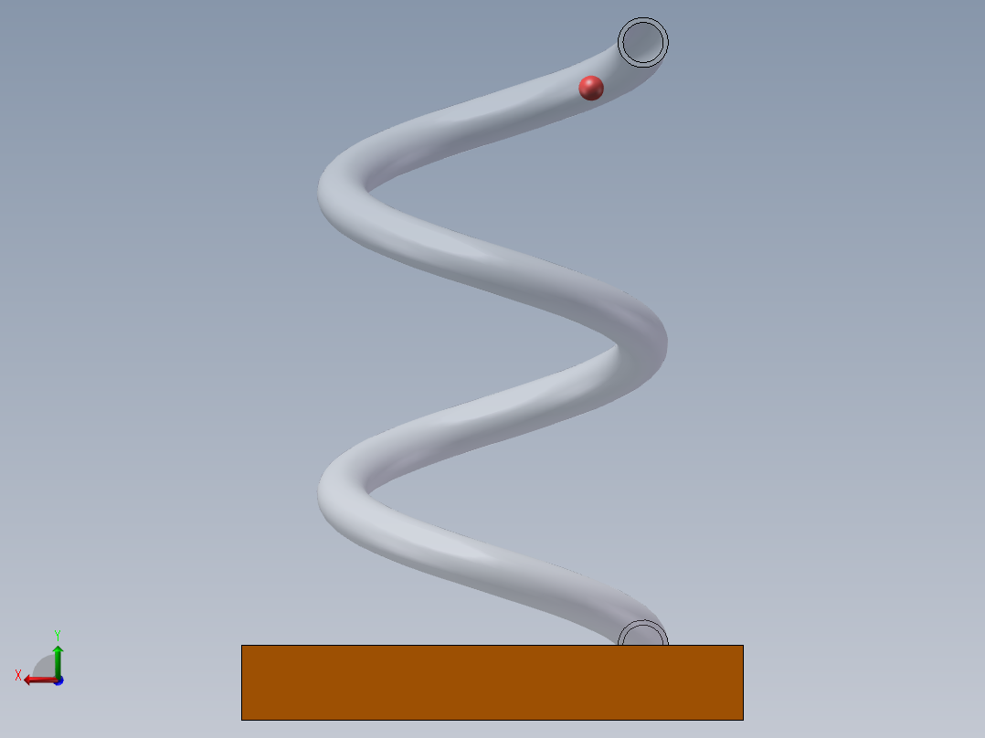 珠子落地后视图