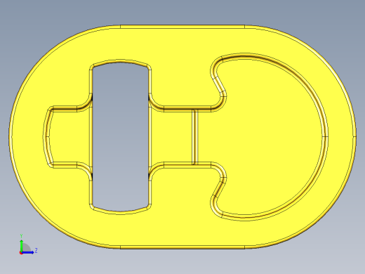 气缸电机-2853 Bright Yellow Technic Engine Crankshaft左视缩略图