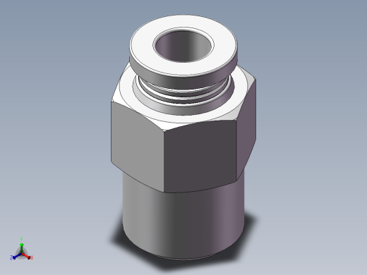 螺纹直通APC6-02（2分6厘）