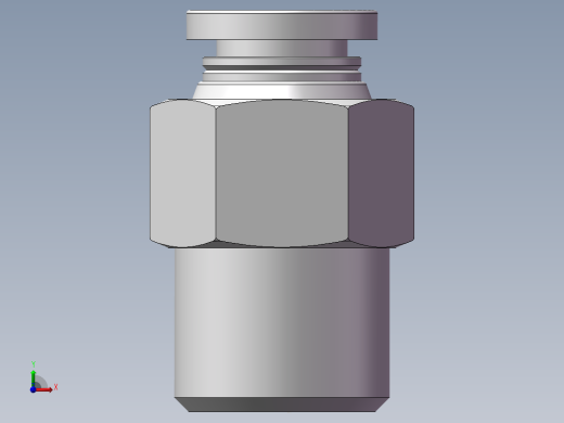 螺纹直通APC6-02（2分6厘）前视缩略图