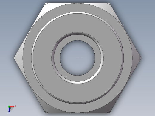 螺纹直通APC6-02（2分6厘）俯视缩略图