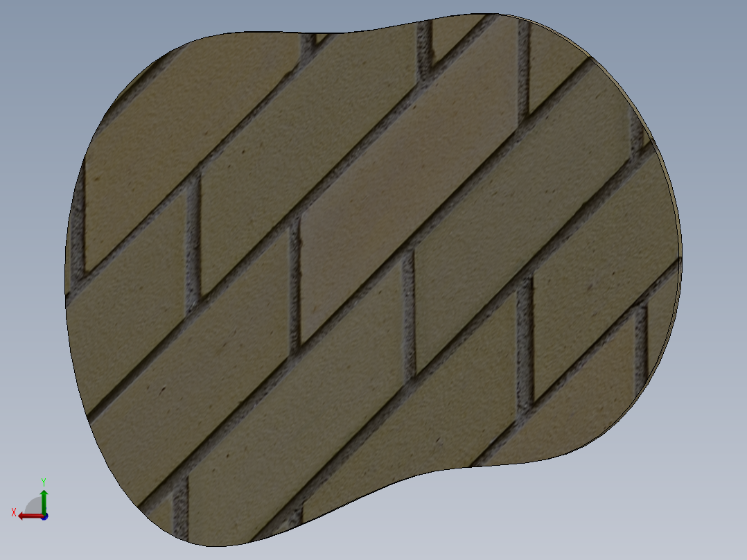 壁挂电视支架后视图