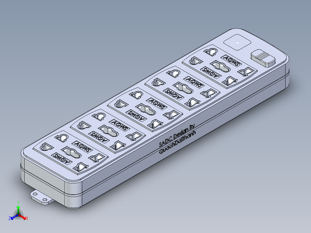 简单的插座外壳 SW STP