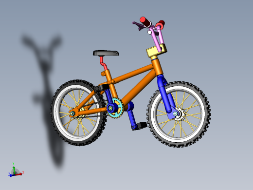 自行车运动仿真