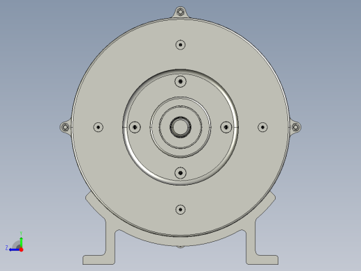绞车滚筒负载150KG--stp右视缩略图