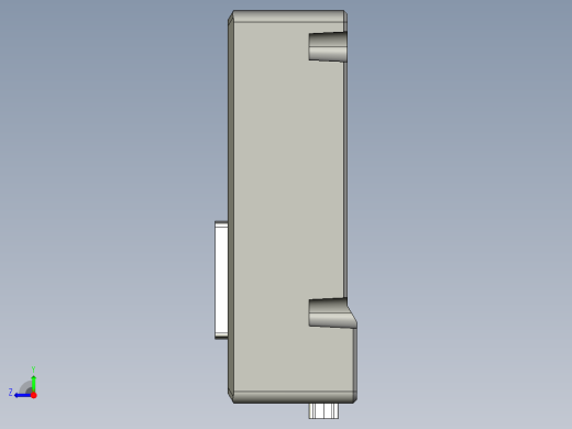 基恩士VT3-R1_kc图纸模型右视缩略图