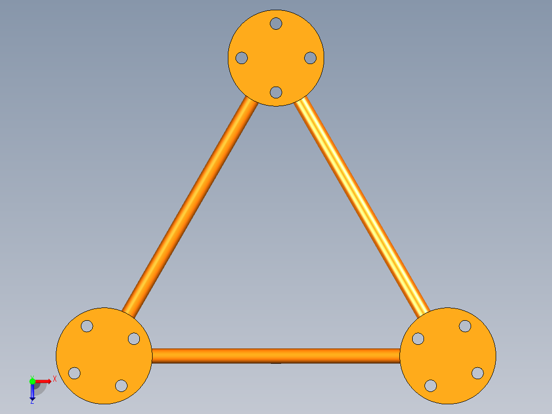 蜂窝网络基站俯视图