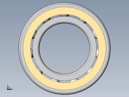 GB／T276-94深沟球轴承6006-2Z左视缩略图