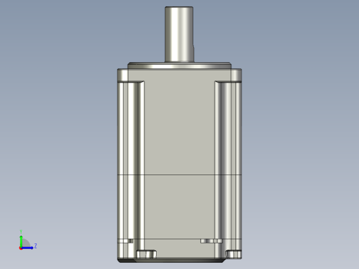 电机MS6H-60CN30BZ3-20P2-S.STEP左视缩略图