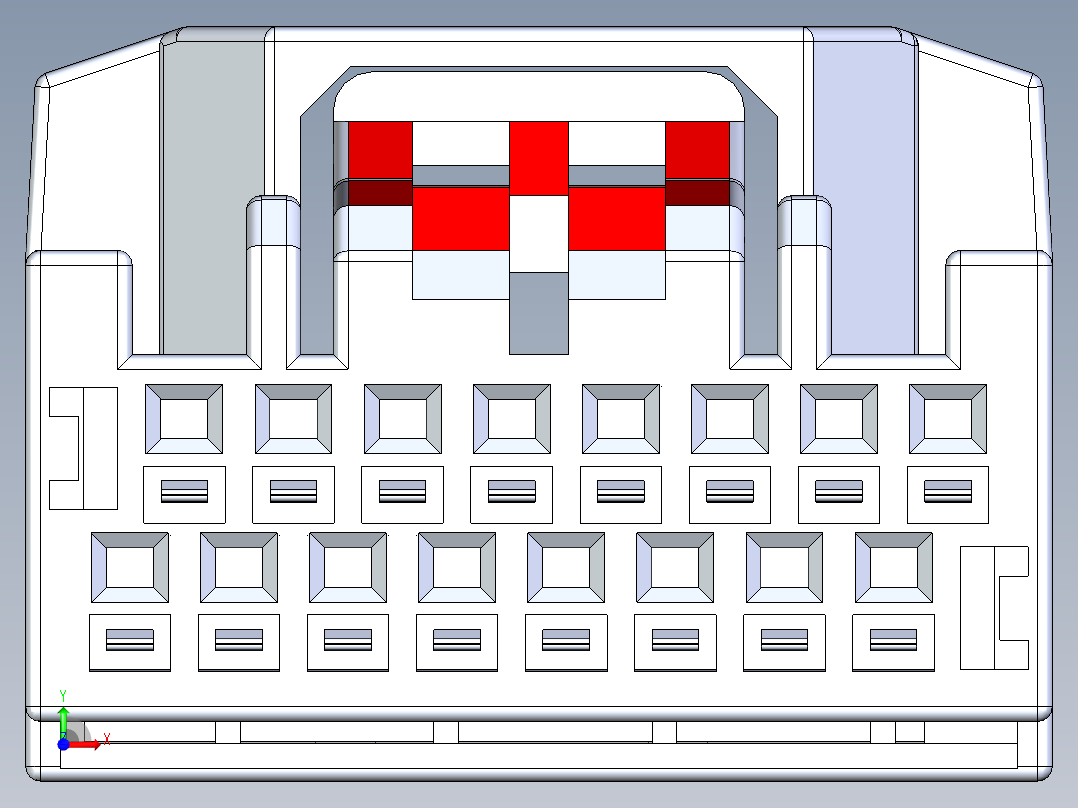 连接器AAUS01AS0-016K0112前视图