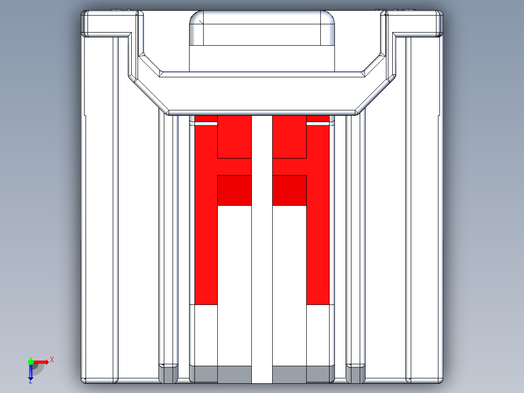 连接器AAUS01AS0-016K0112俯视图