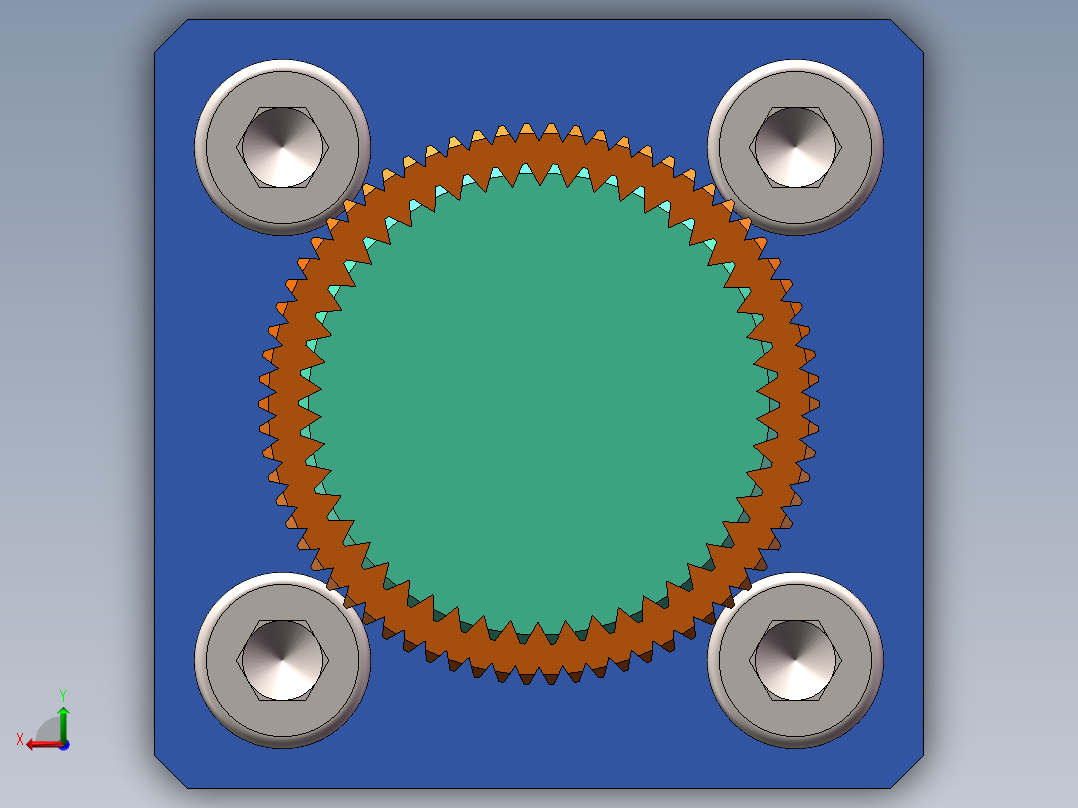 GV630气缸点胶阀后视图