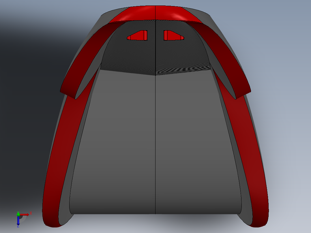 汽车座椅 (13)俯视图