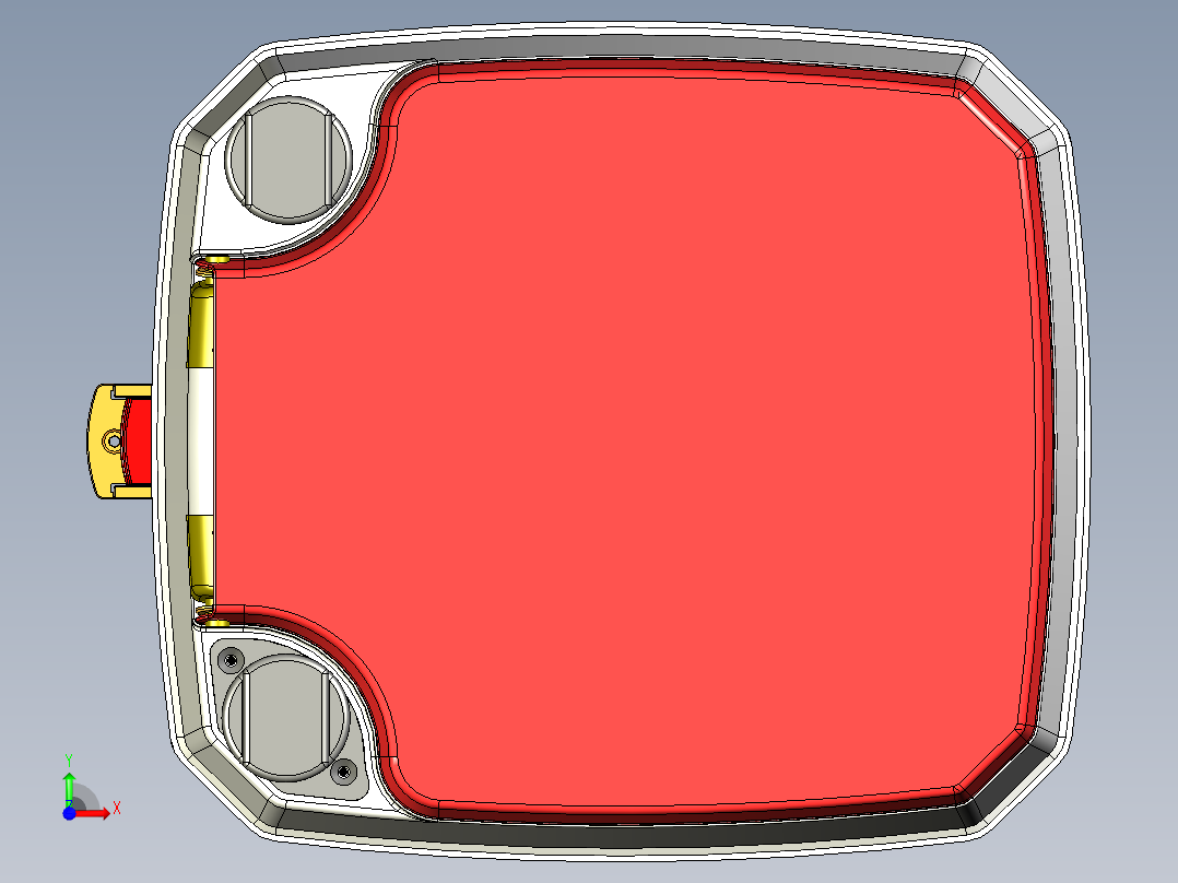 便携式厕所前视图