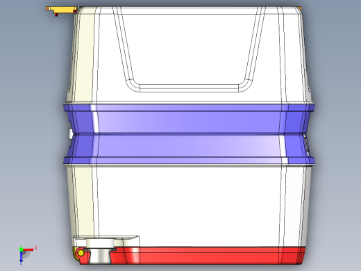 便携式厕所俯视缩略图