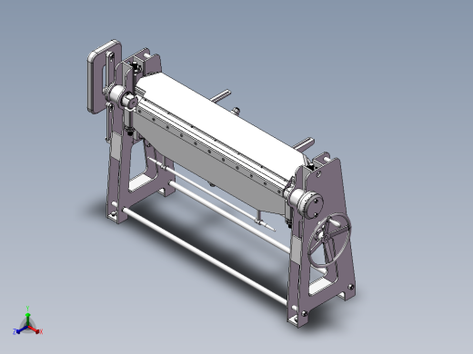 钣金折弯机 (2)正等轴测缩略图