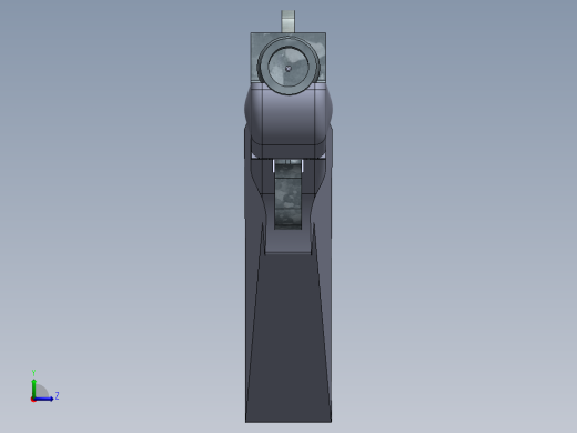 松鼠单管猎枪左视缩略图