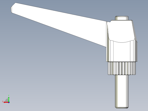調整式把手(塑膠)MR.P-3D多系列多零件图纸模型后视缩略图