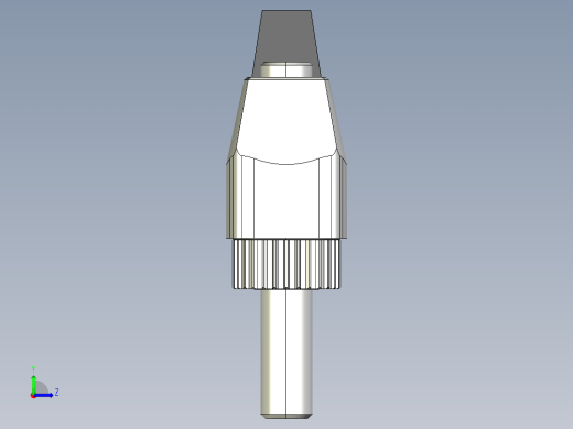 調整式把手(塑膠)MR.P-3D多系列多零件图纸模型左视缩略图