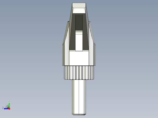 調整式把手(塑膠)MR.P-3D多系列多零件图纸模型右视缩略图
