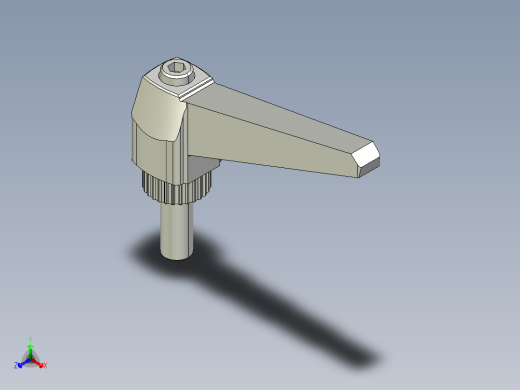 調整式把手(塑膠)MR.P-3D多系列多零件图纸模型正等轴测缩略图