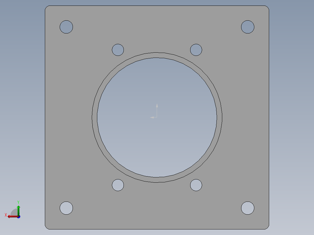模组KK-86-F7 86步进电机板.SLDPRT后视图