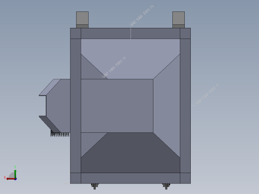 反击式破碎机-反向料斗后视缩略图