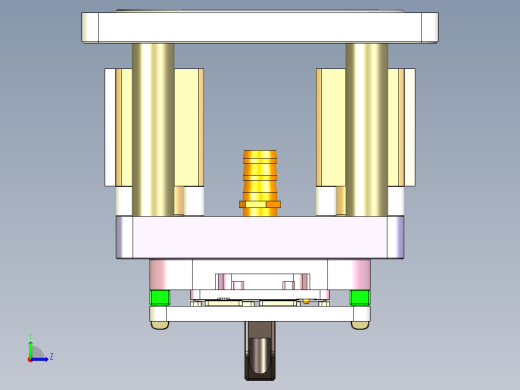 R3-笔记本CNC工装夹具三维模型CNC6-1204左视缩略图