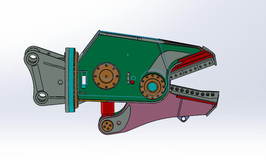 30T单缸单轴液压剪