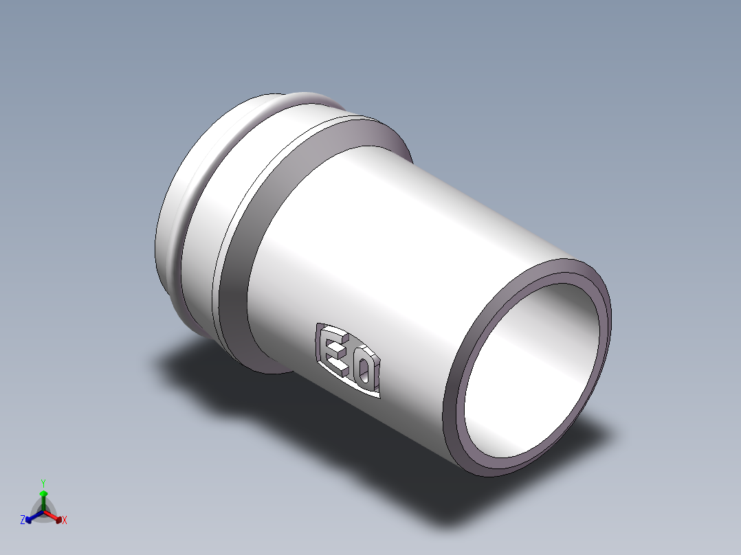 90度焊接接头、SKA30X3正等轴测图