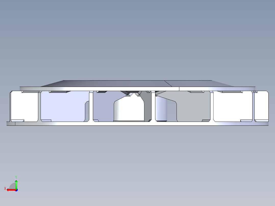 WEG NEMA56OS 6184.8444 电机风扇后视图