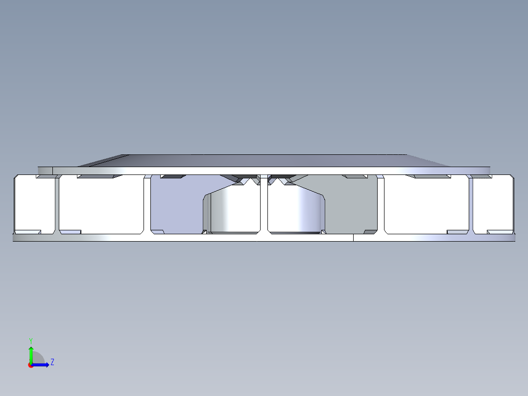 WEG NEMA56OS 6184.8444 电机风扇左视图