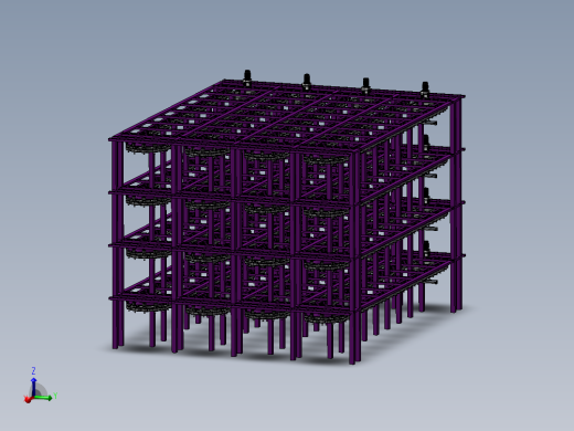货架、旋转链条输送机