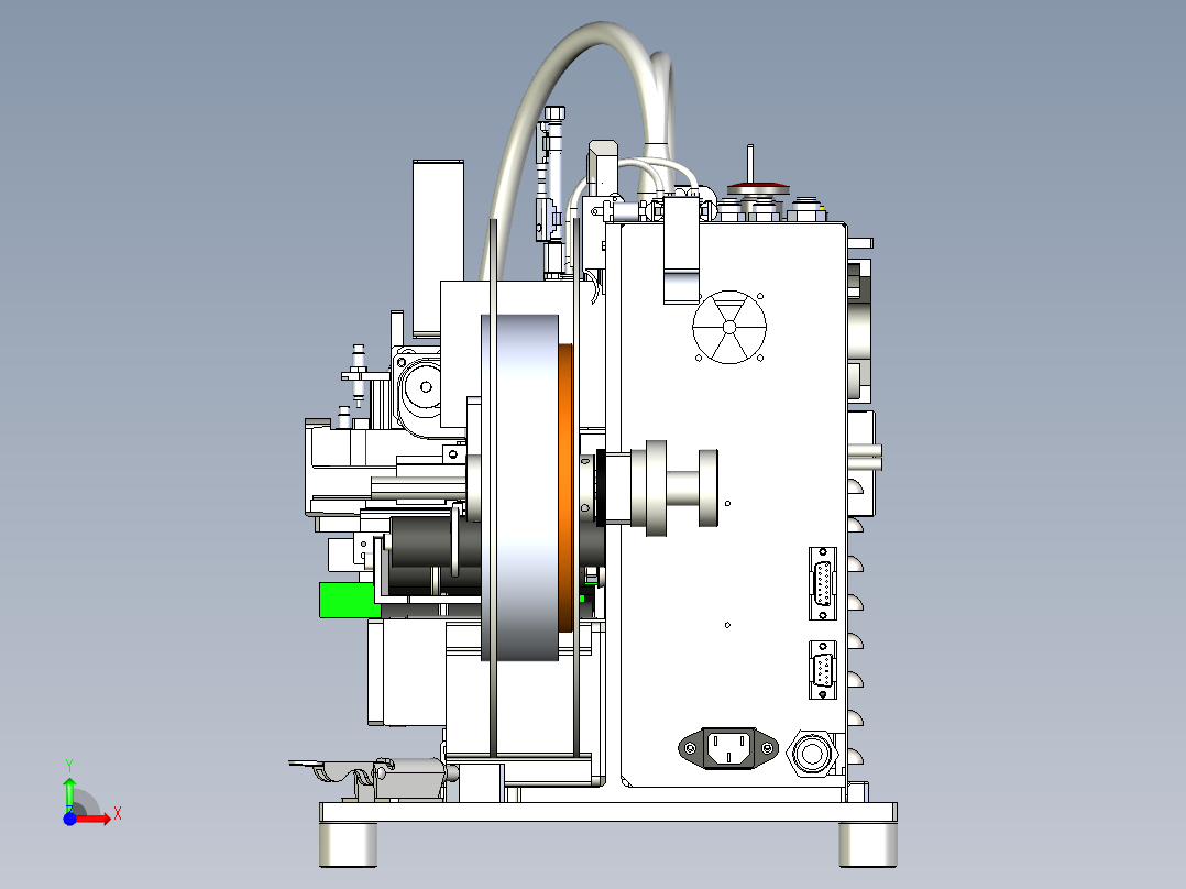 W300 温湿度传感器端子压接机前视图