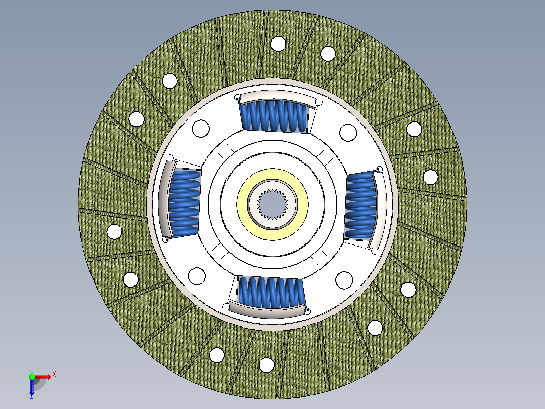 离合器(28)俯视图